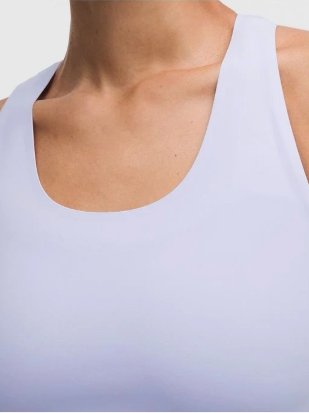 🍋🍋lululemon athletica Fast and Free Tank Top Light-serene blue colorway, sz S - Picture 2 of 8
